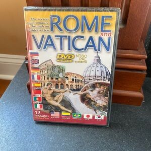 Rome & Vatican vacation DVD. Factory sealed